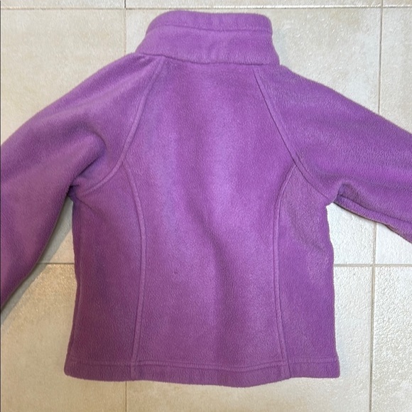 Columbia Kids Purple Fleece Jacket - Picture 4 of 5